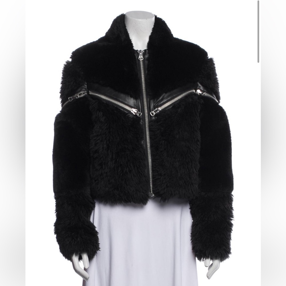 The Kooples Faux Fur Jacket